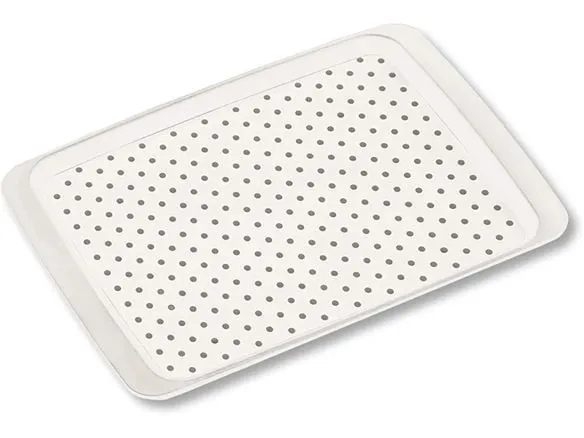 Kesper Serviertablett Kunststoff Weiss 35 x 26 cm rutschfest Kesper Serviertablett Kunststoff Weiss 35 x 26 cm rutschfest