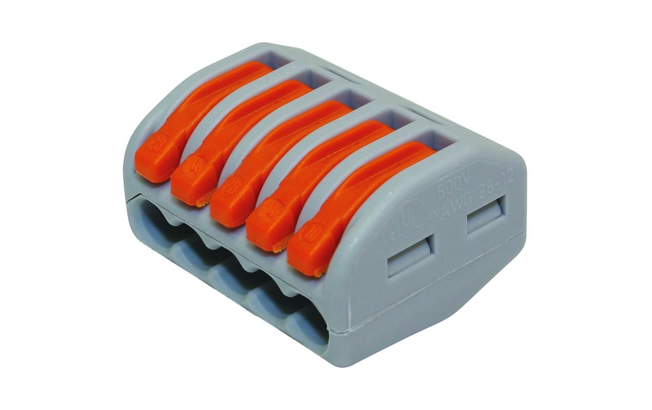 WAGO Steckklemme CLASSIC 5x 0.08-4 mm2 mit Bet