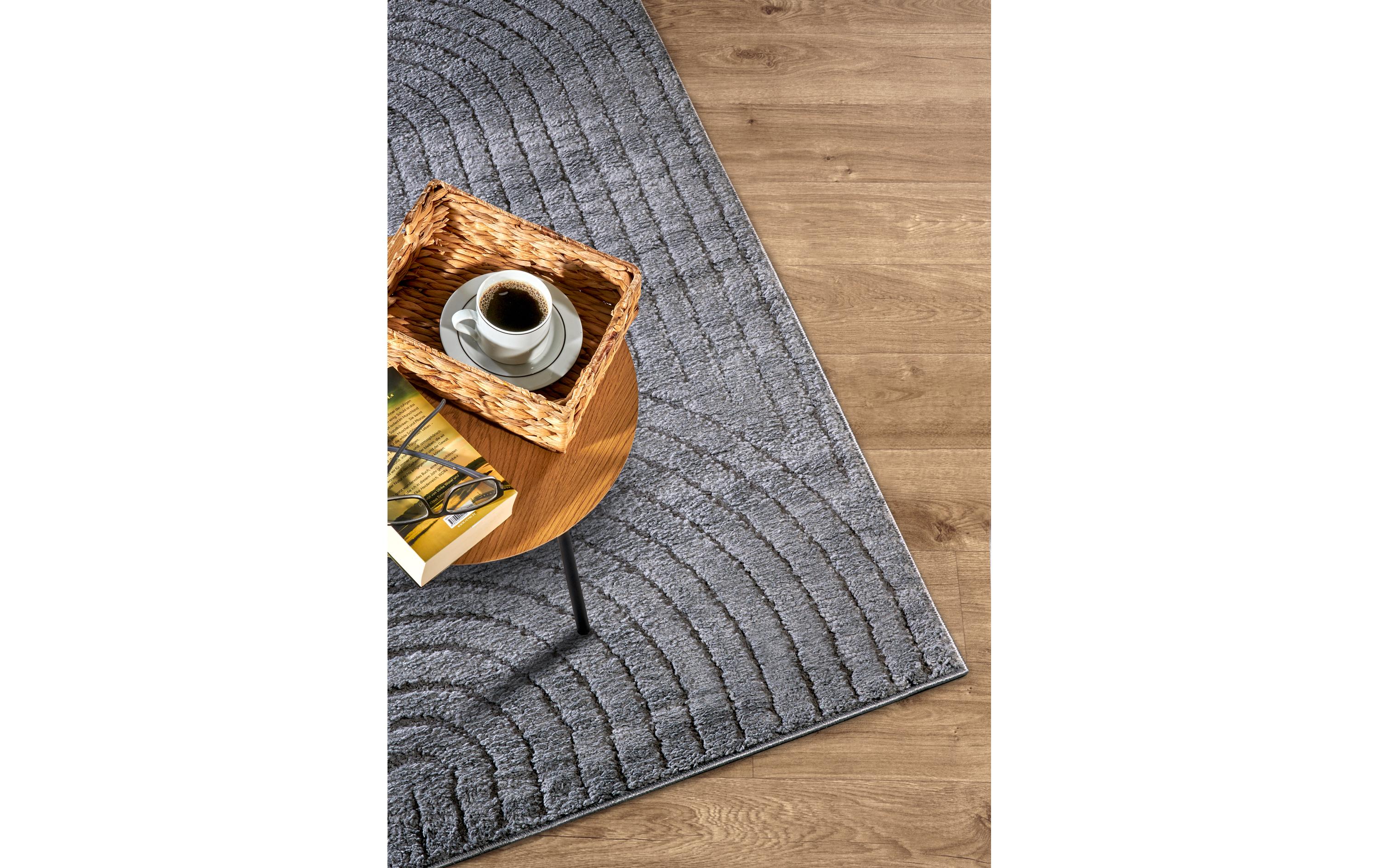 Elle Decoration Teppich Panglao 120 cm x 170 cm, Anthracite