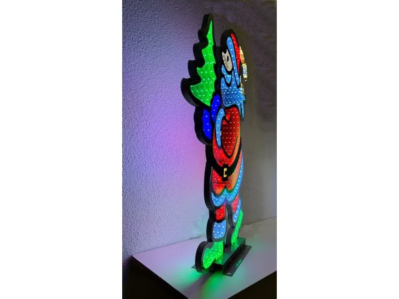 Dameco LED-Figur Infinity Santa, 435 LEDs, 60 cm, Mehrfarbig Dameco LED-Figur Infinity Santa, 435 LEDs, 60 cm, Mehrfarbig
