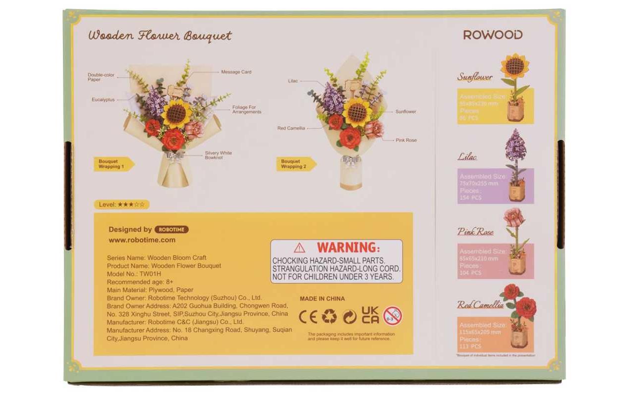 RoboTime Bausatz Blumenstrauss