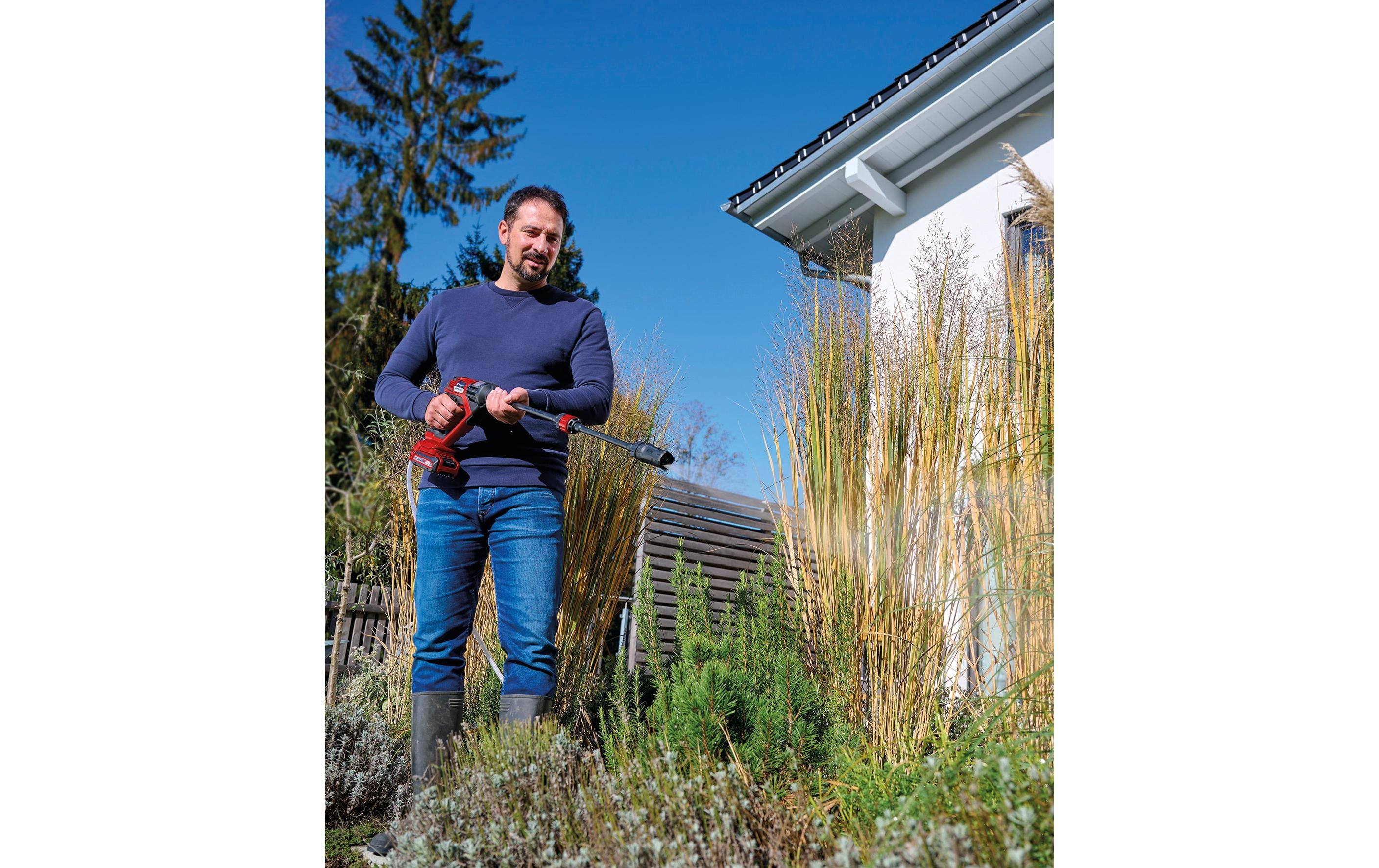 Einhell Akku-Druckreiniger Hypresso 18/24 mit Akku 1 x 2.5Ah