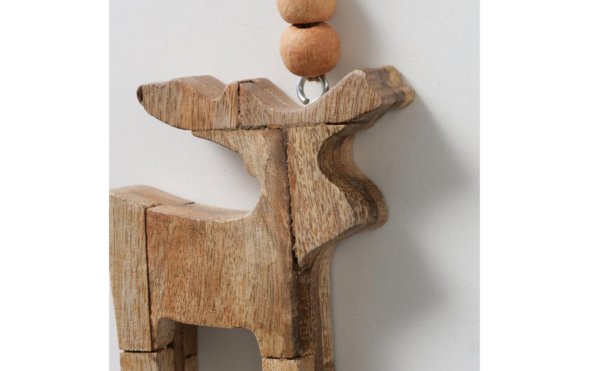 Boltze Aufhänger Stovo 2 Stück Hirsche, Braun