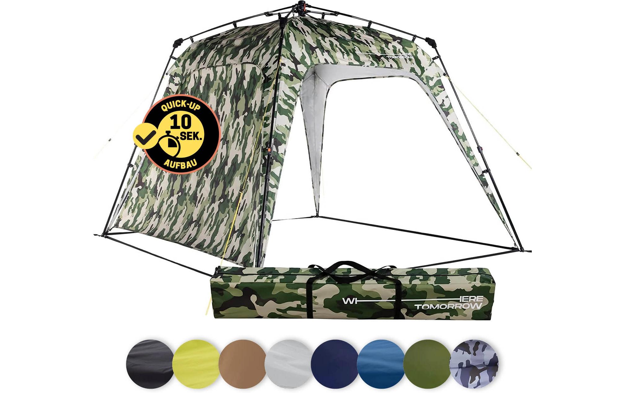 Where tomorrow Pavillon Pop Up - Tarnfleck Grün Where tomorrow Pavillon Pop Up - Tarnfleck Grün