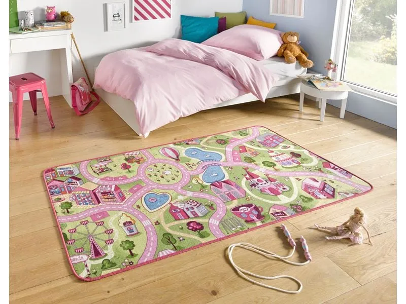 Hanse Home Spielteppich Sweet Town 140 x 200 cm, Pink Hanse Home Spielteppich Sweet Town 140 x 200 cm, Pink