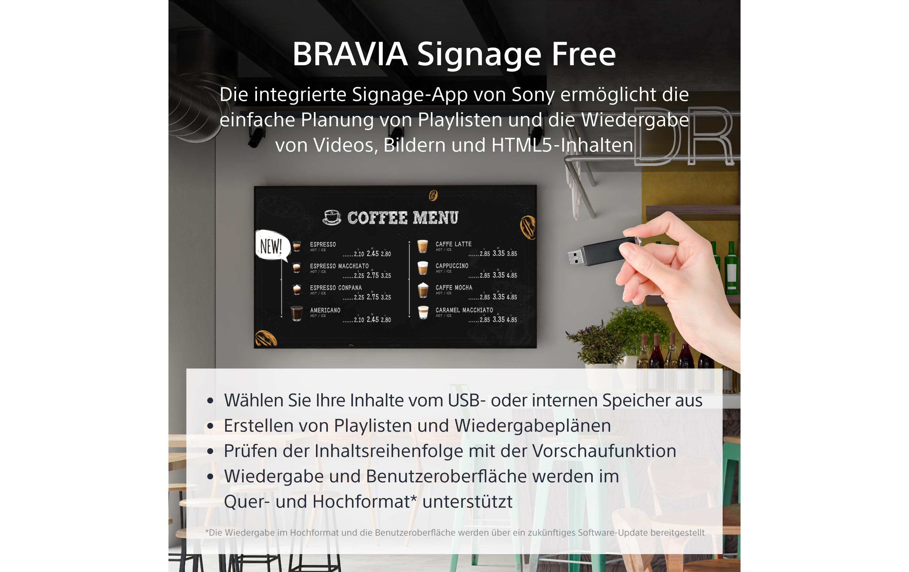 Sony Public Display FW-50EZ20L 50 Sony Public Display FW-50EZ20L 50