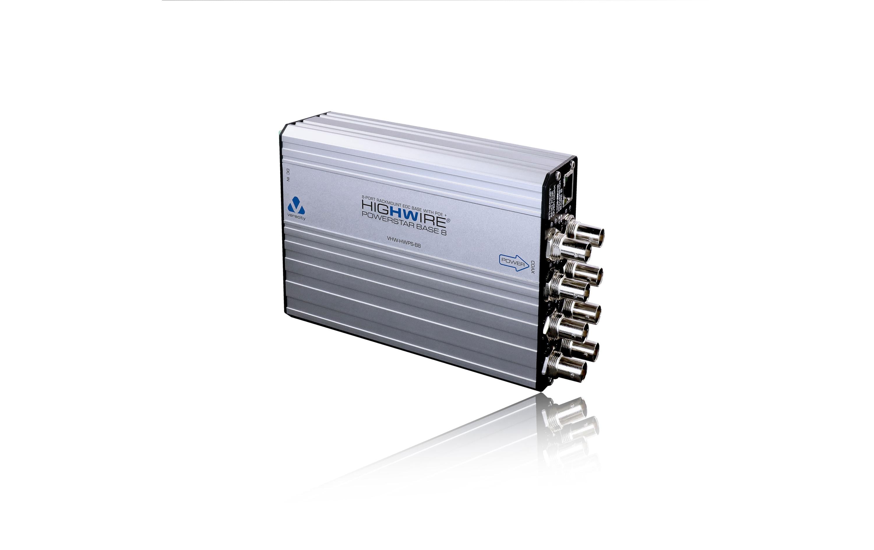 Veracity PoE Injector HIGHWIRE Powerstar Base 8 Veracity PoE Injector HIGHWIRE Powerstar Base 8