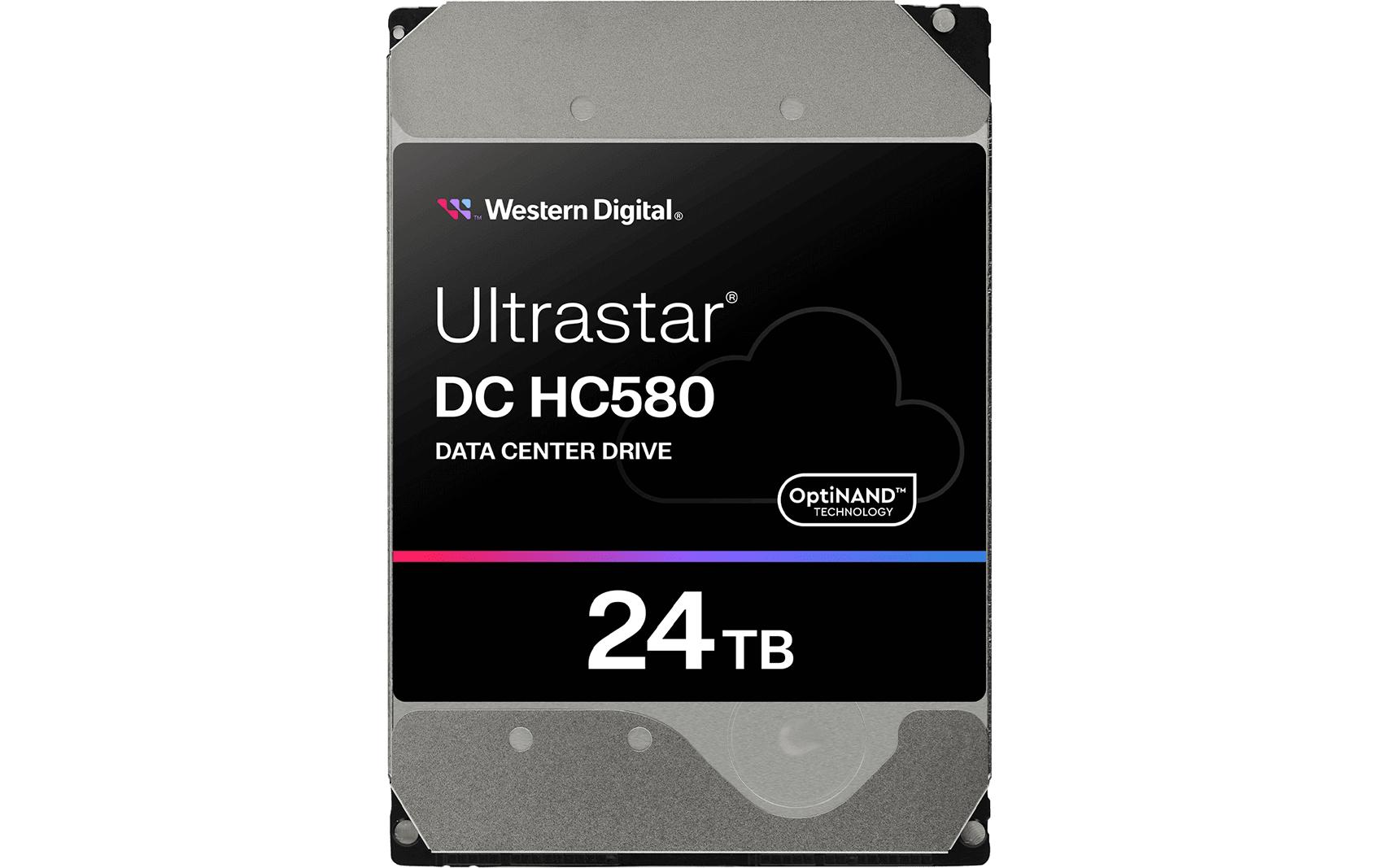 Western Digital Harddisk DC HC580 3.5 SATA 24 TB