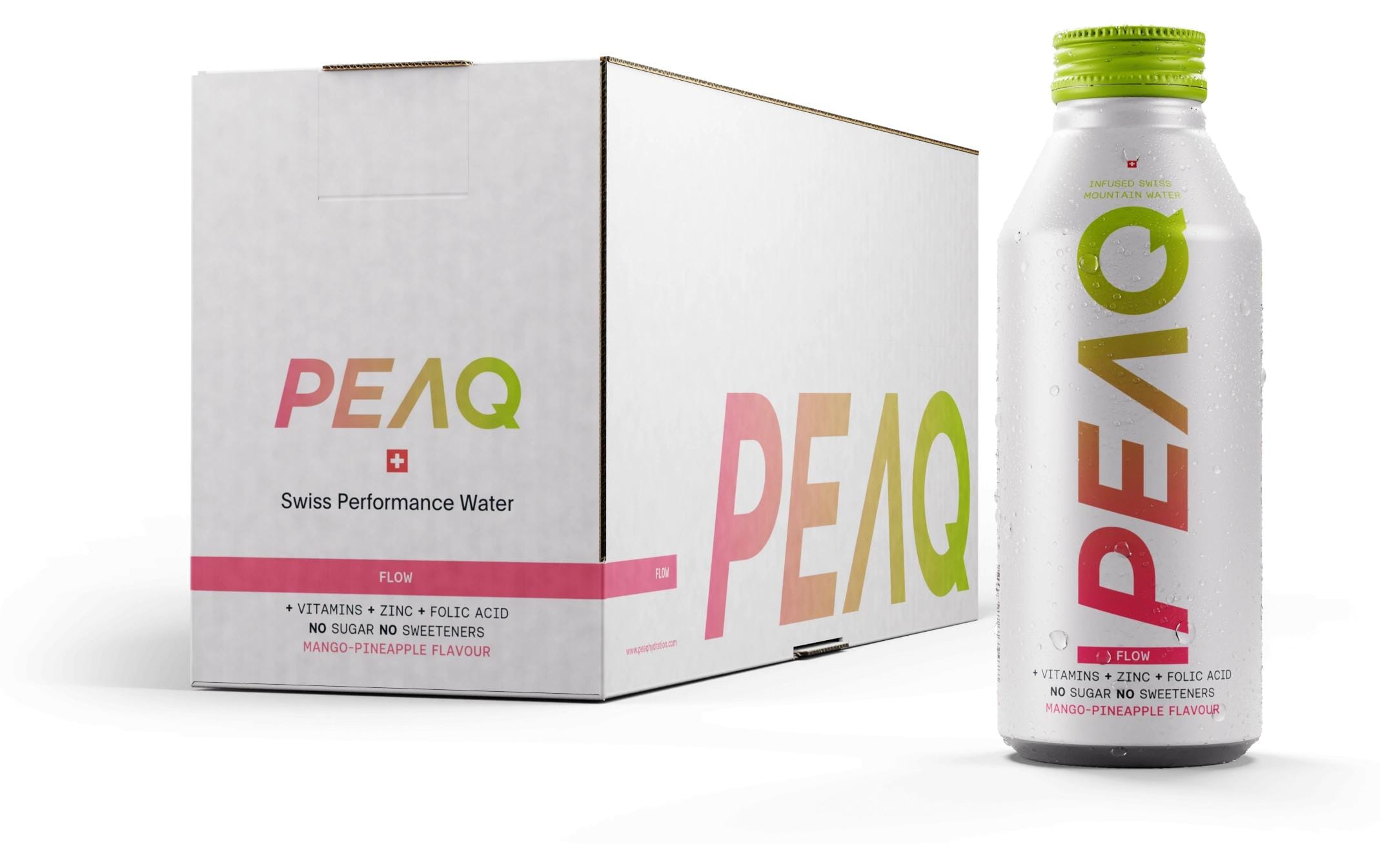 PEAQ Flow Mango-Pineapple 12 x 473 ml PEAQ Flow Mango-Pineapple 12 x 473 ml