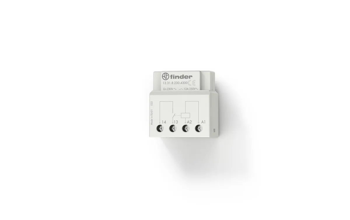 Finder Relais Serie 13 12A 230 V 1 Schliesser Unterputz