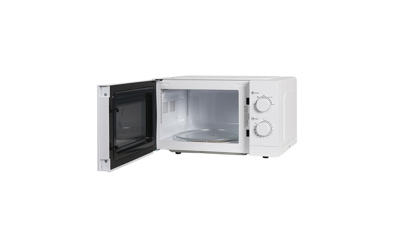 Berger Lanz Mikrowelle mit Grill MW20P71 Schwarz/Weiss