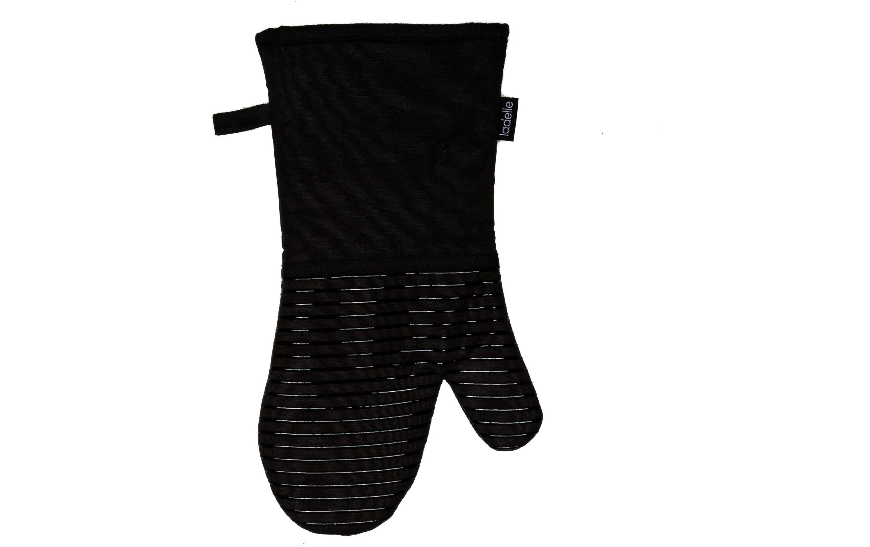 Ladelle Ofenhandschuh Lennox 2 Stück, Schwarz Ladelle Ofenhandschuh Lennox 2 Stück, Schwarz