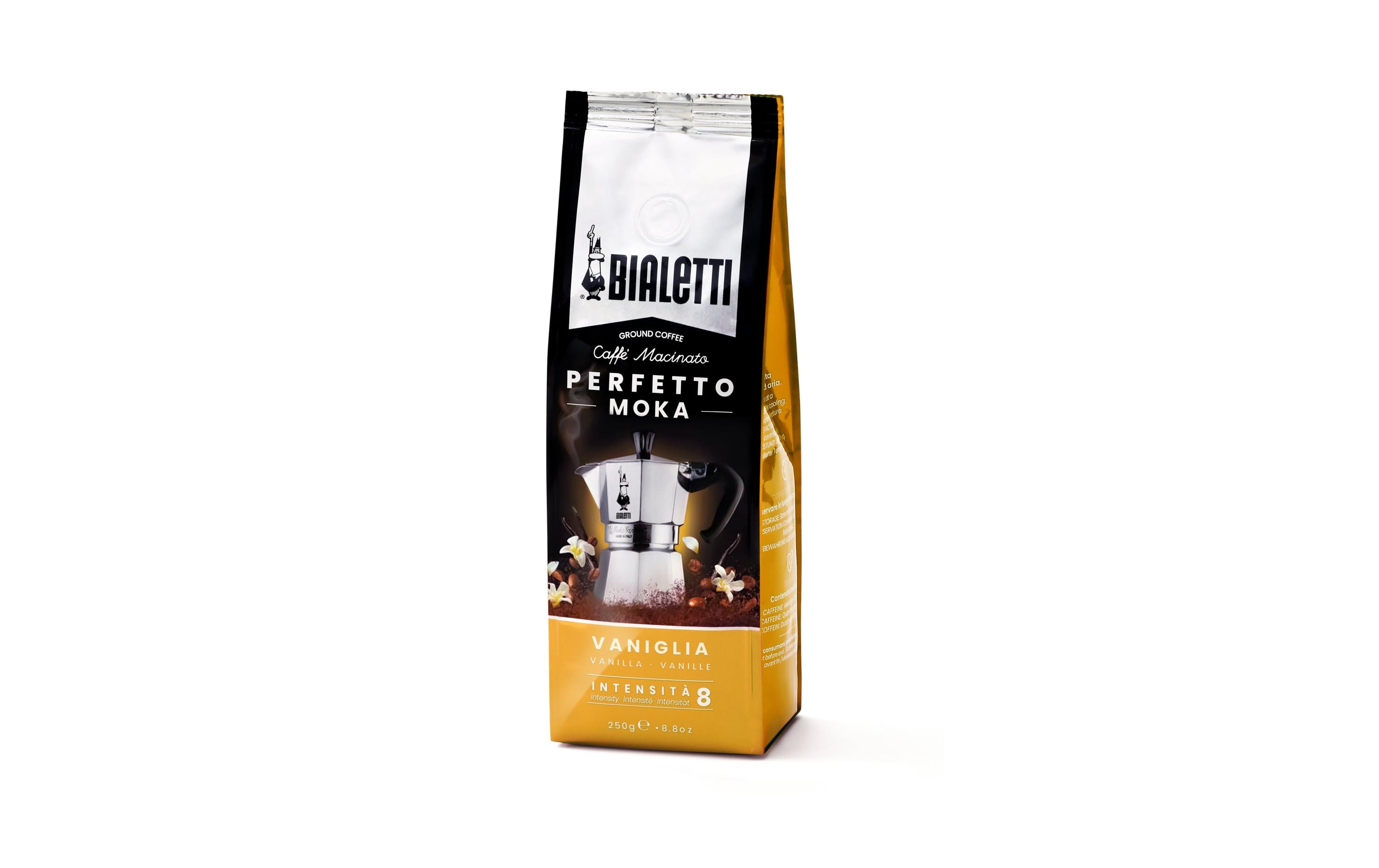 Bialetti Kaffee gemahlen Perfetto Moka Vaniglia 250 g Bialetti Kaffee gemahlen Perfetto Moka Vaniglia 250 g
