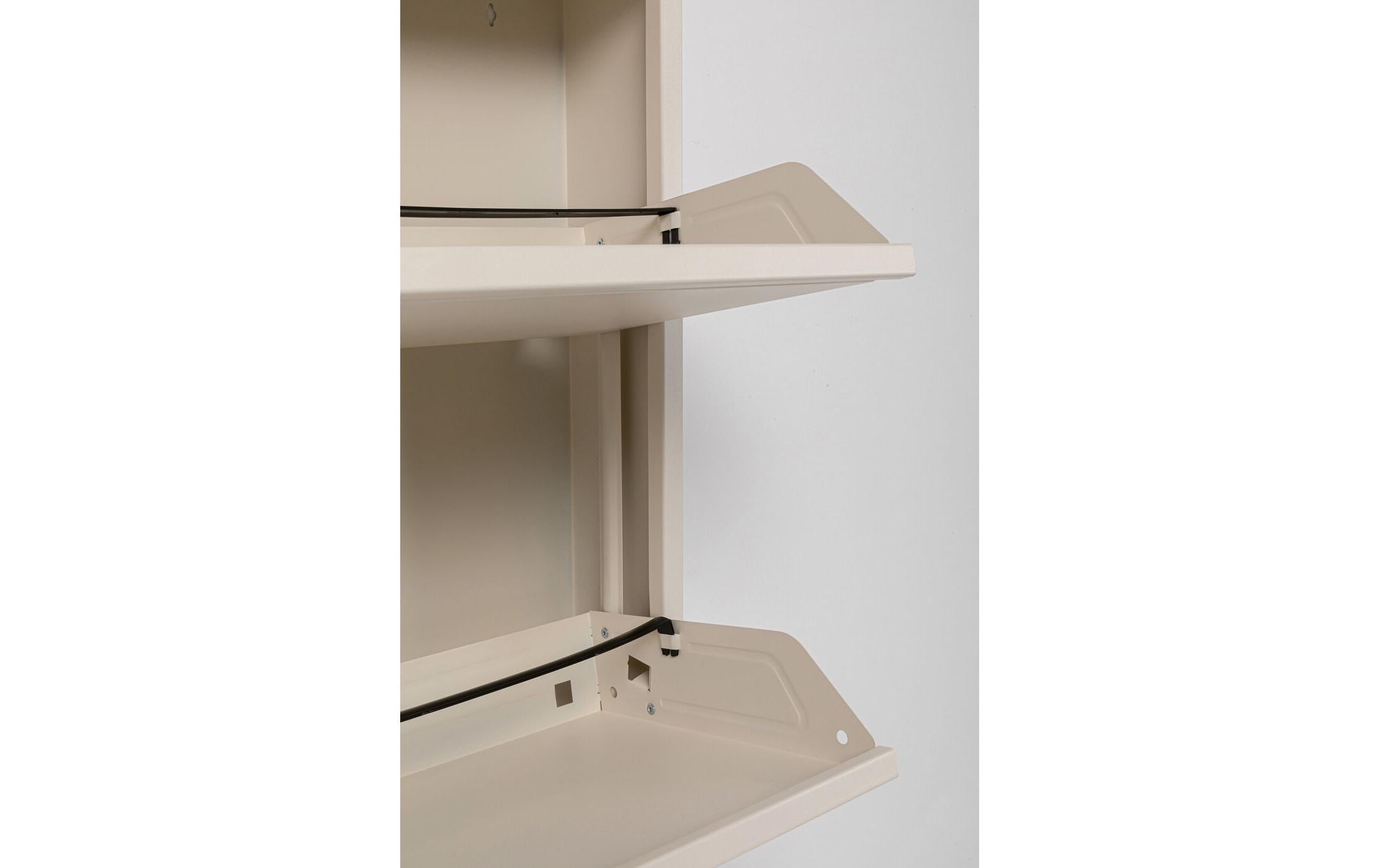 Kare Schuhschrank Caruso 5-er, 50 x 170 cm, Beige