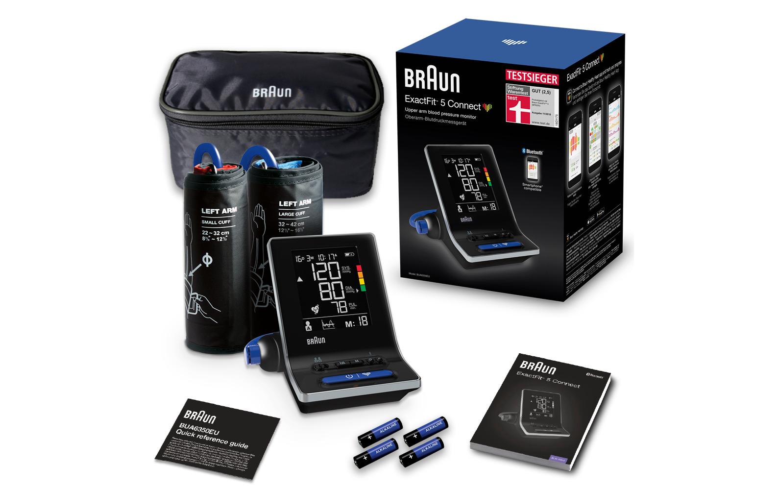 Braun Blutdruckmessgerät ExactFit 5 Connect BUA 6350