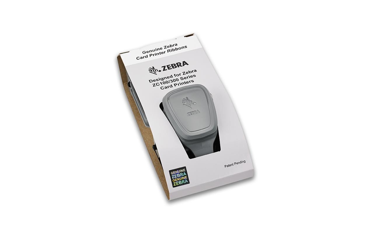 Zebra Technologies Farbband ZC100/300 Weiss, 1500 Bilder