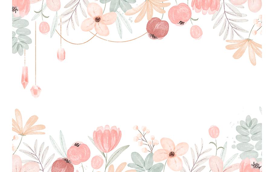 URSUS Malkarten Boho Handlettering Papier 48 Karten