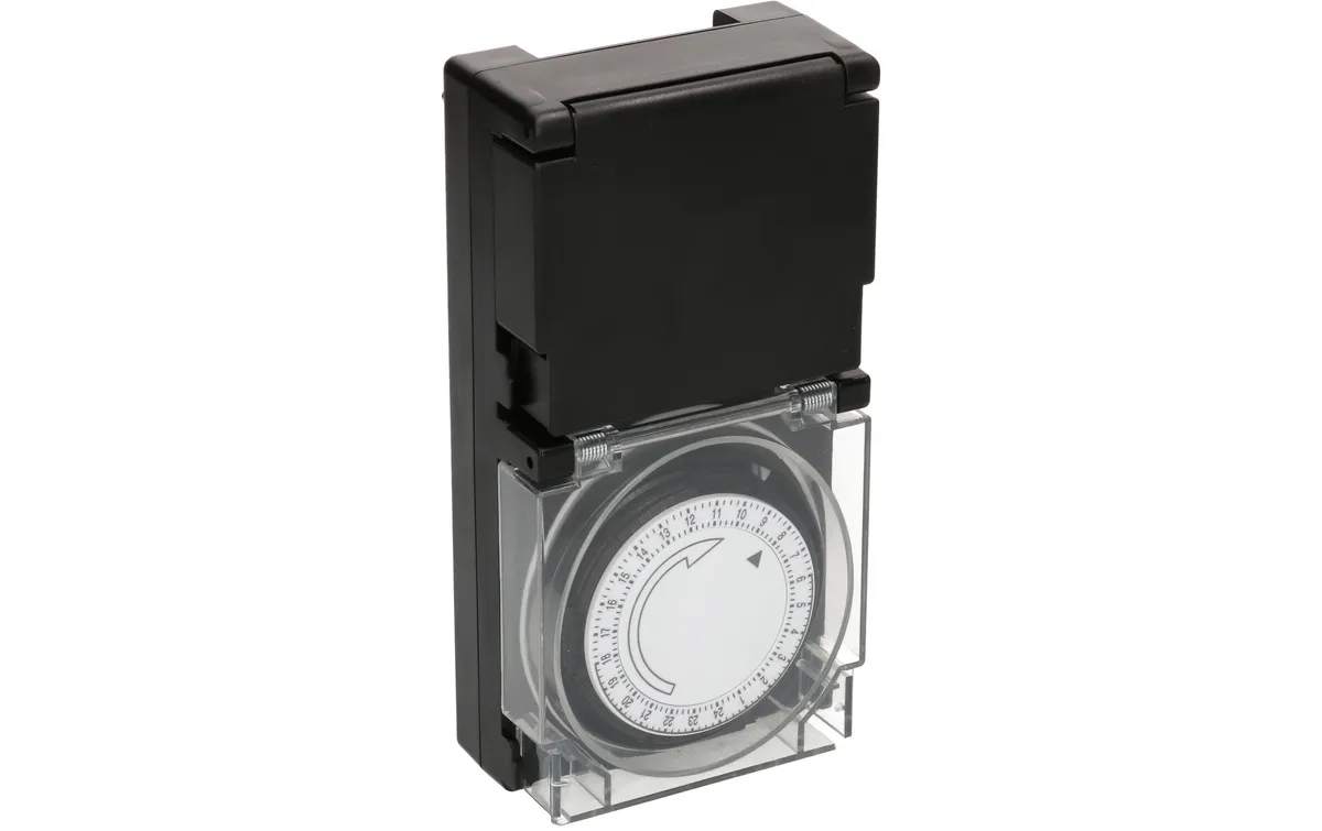 Max Hauri Zeitschaltuhr IP55 24 h Mechanisch Max Hauri Zeitschaltuhr IP55 24 h Mechanisch
