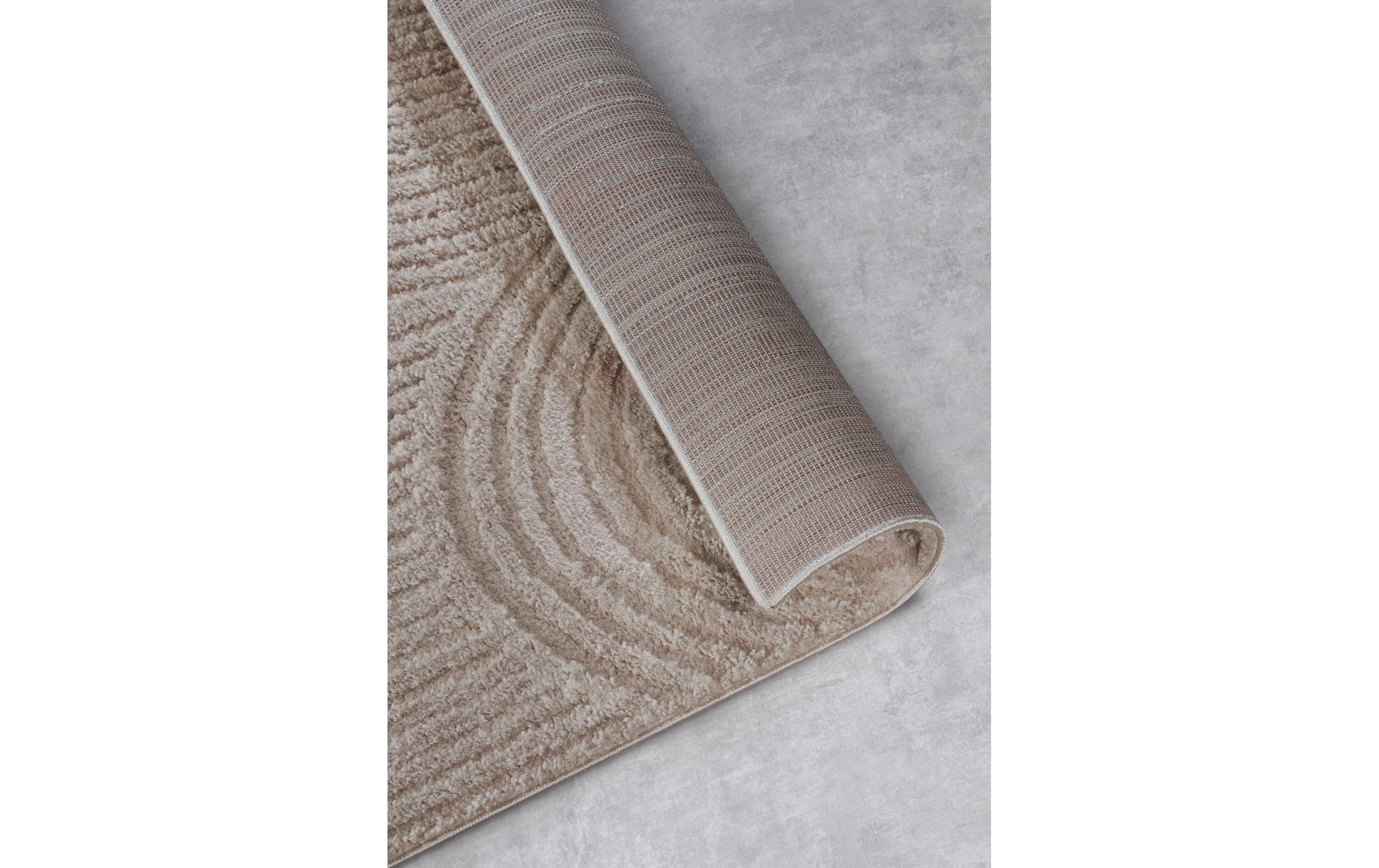 Elle Decoration Teppich Chappe 120 cm x 170 cm, Beige