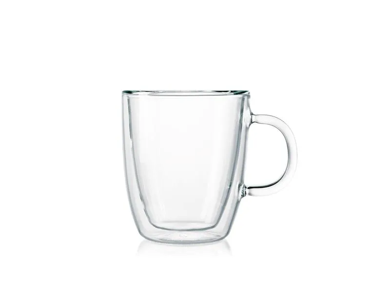 Bodum Thermo-Gläser Bistro 2er Set Transparent, 0.3 l