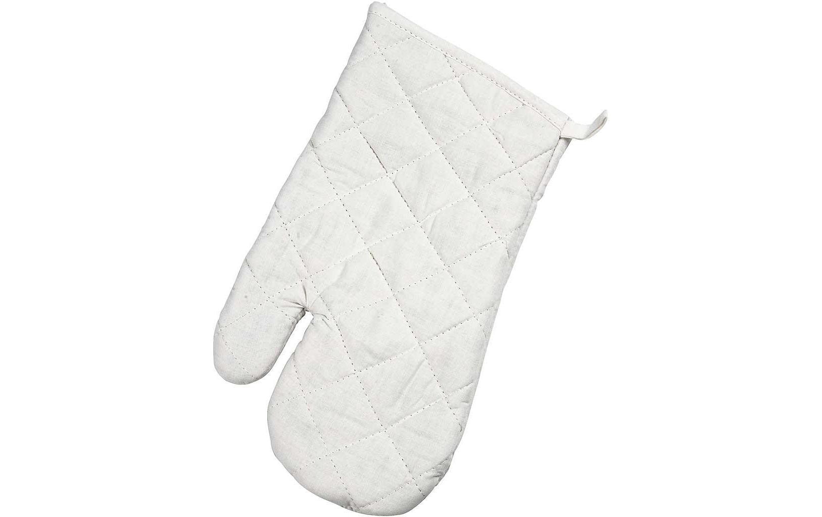 Creativ Company Grillhandschuh 18 x 28 cm 2 Stück, Weiss Creativ Company Grillhandschuh 18 x 28 cm 2 Stück, Weiss