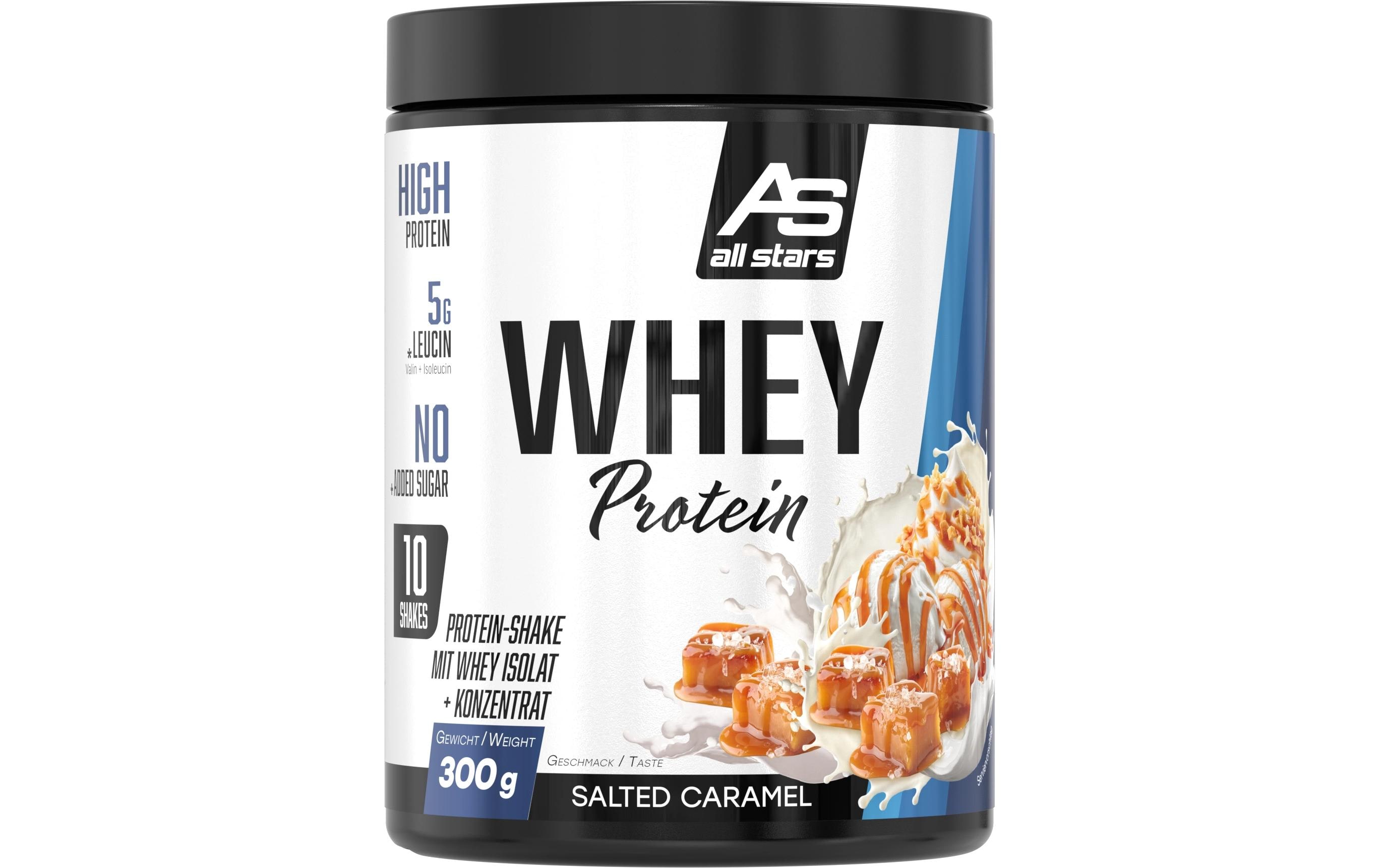All Stars 100% Whey Protein, Salted Caramel 300 g