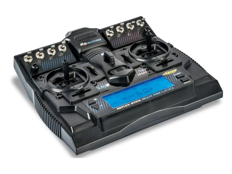 Carson Fernsteuerung Reflex Stick Multi Pro LCD 14-Ch mit Empfänger Carson Fernsteuerung Reflex Stick Multi Pro LCD 14-Ch mit Empfänger