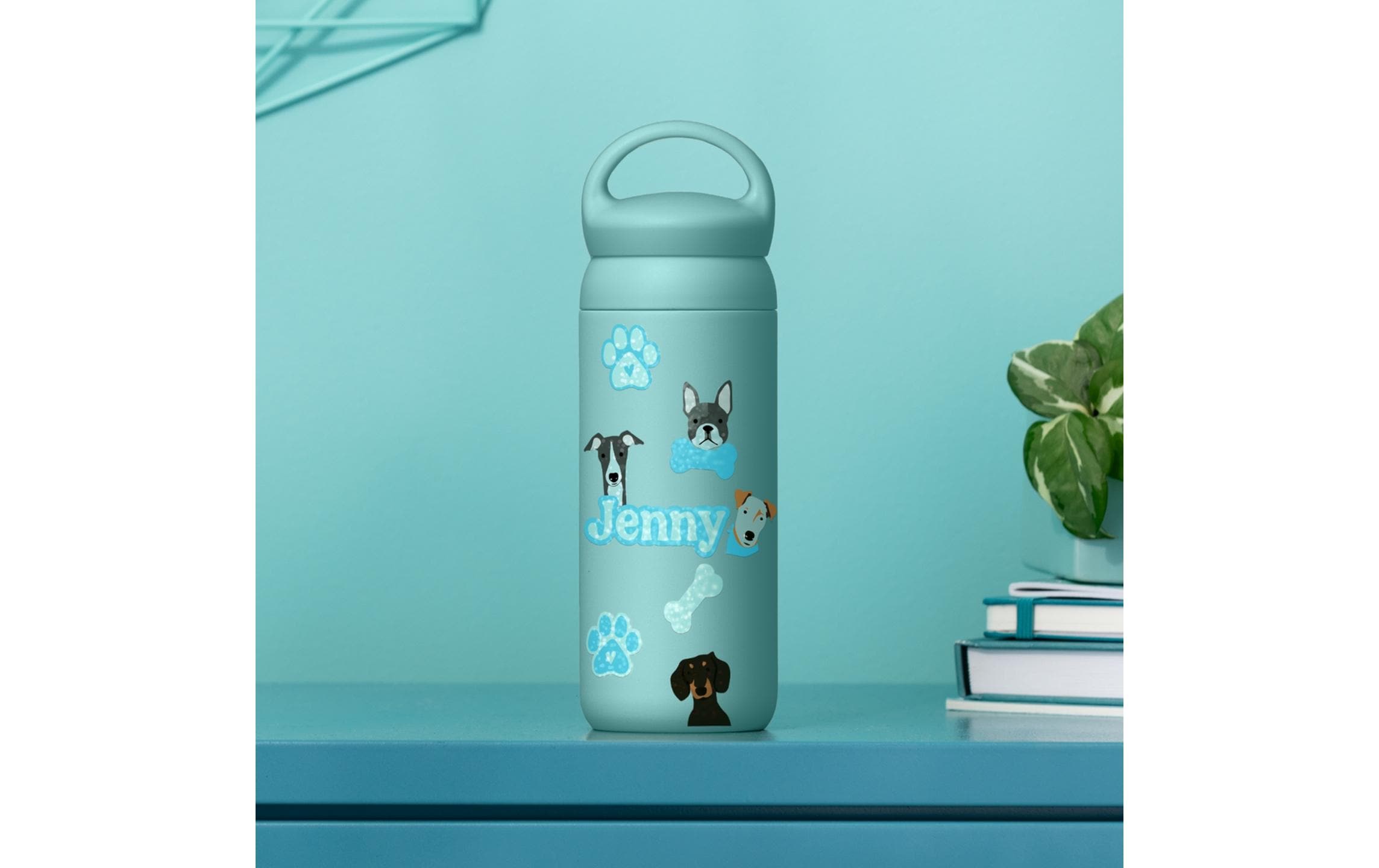 Cricut Stickerpapier Joy Xtra A4, 5 Bogen, Transparent Holo