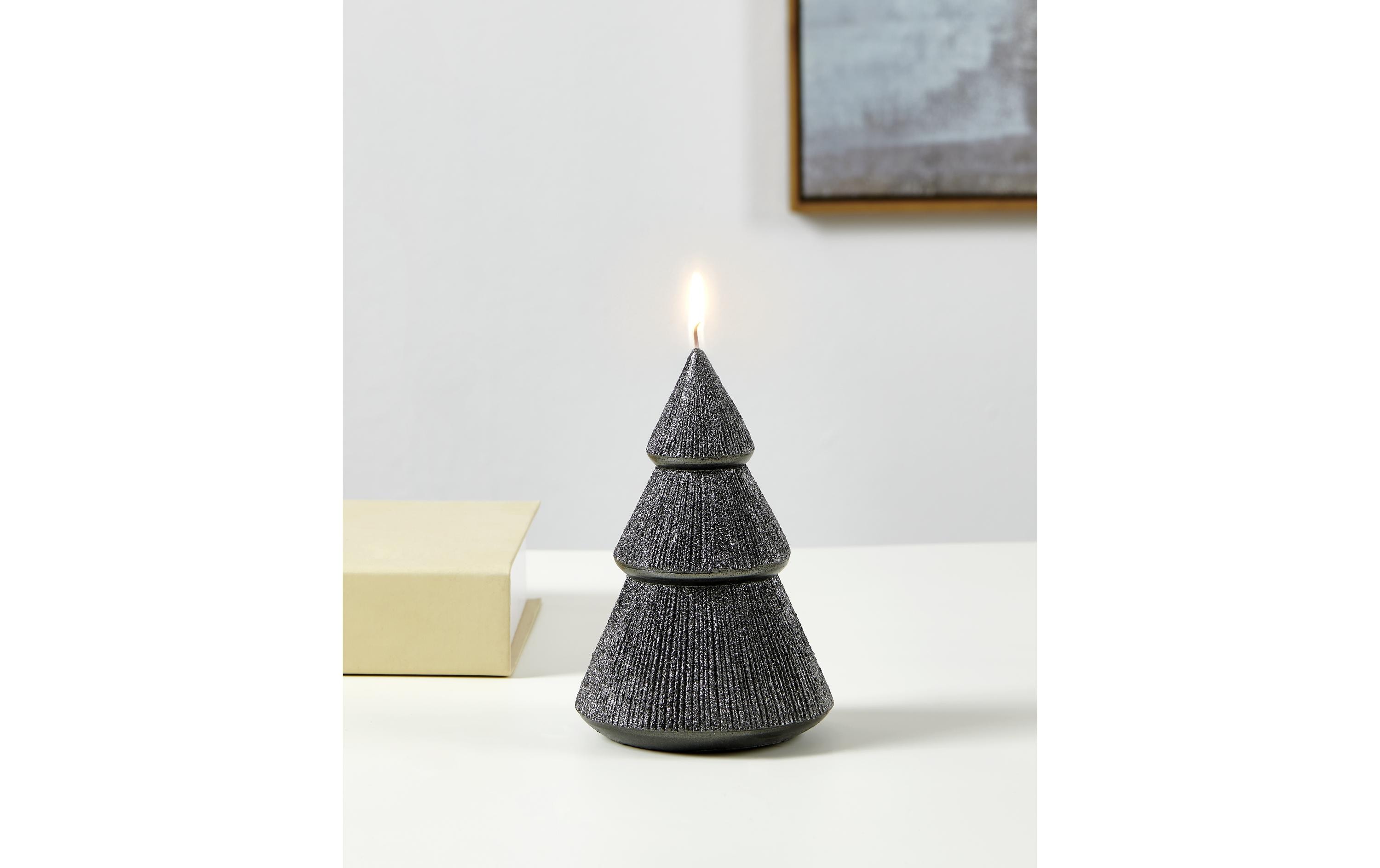 EGLO Weihnachtskerze Tanne Balezze Grau