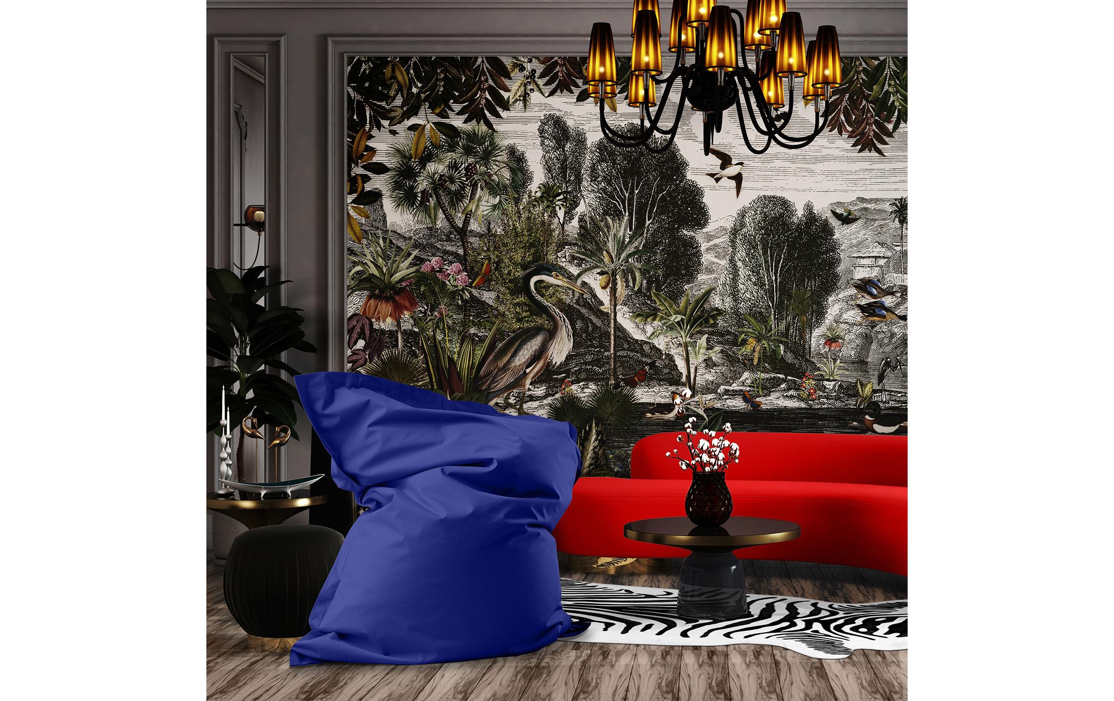 Lumaland Sitzsack Classic XXL 380 L, Nachtblau