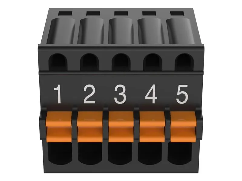 Axis Klemme TU6008 5-PIN Schwarz 10 Stück