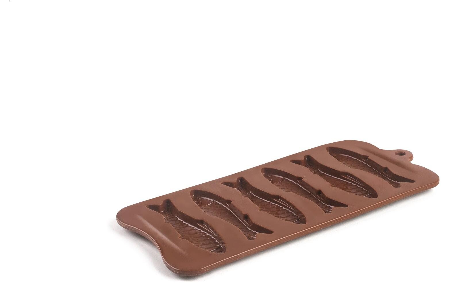 Ibili Pralinenform Fischmotiv 22.5 x 10.5 cm