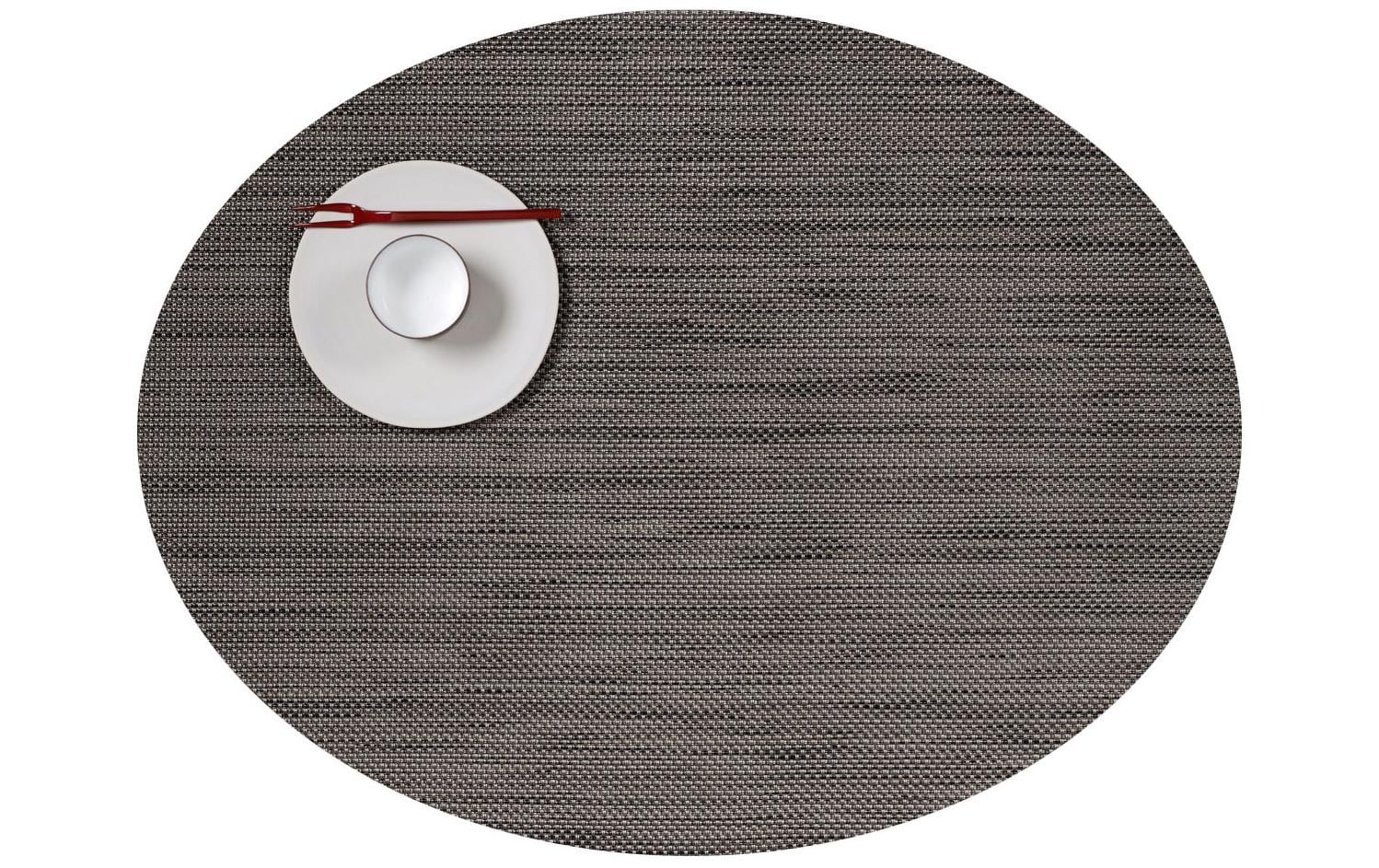 Chilewich Tischset Mini Basketweave 36 cm x 49 cm, Grau