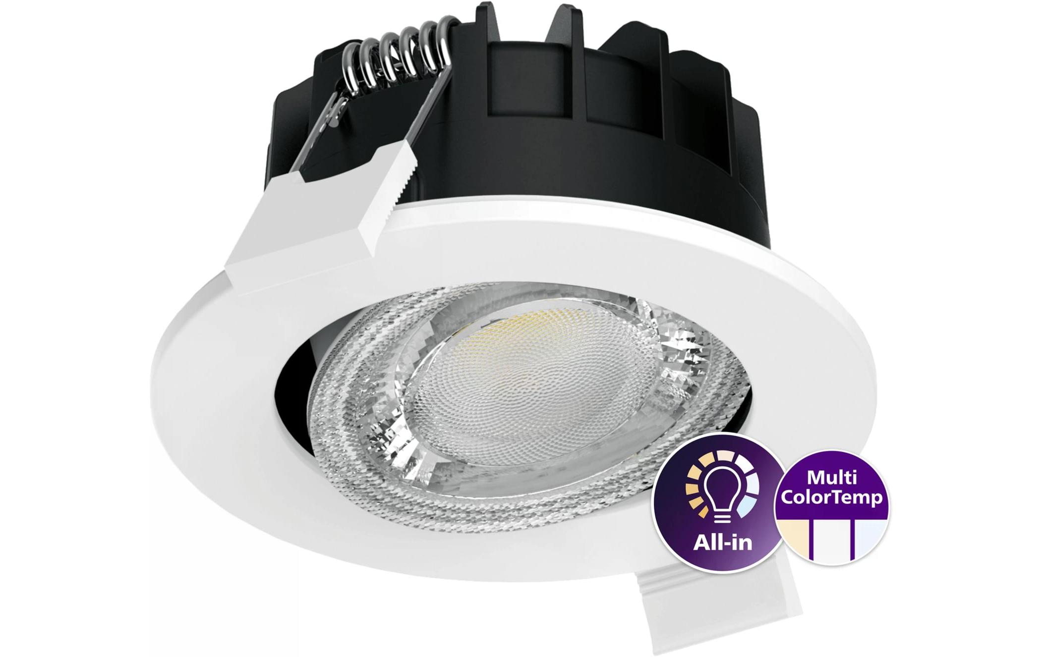 Philips Professional Einbauleuchte RS071B 5S/827_30_40 40D PSR PI6 IP65 WH Philips Professional Einbauleuchte RS071B 5S/827_30_40 40D PSR PI6 IP65 WH