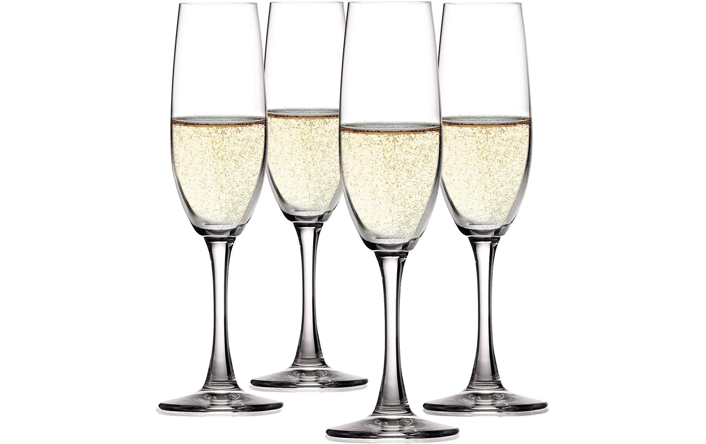 Spiegelau Champagnerglas Winelovers 190 ml, 4 Stück, Transparent