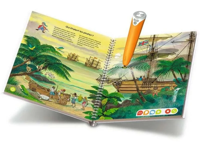 tiptoi Lernbuch Je découvre les pirate -FR-