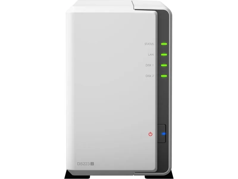 Synology NAS DS223j 2-bay Synology Plus HDD 16 TB Synology NAS DS223j 2-bay Synology Plus HDD 16 TB
