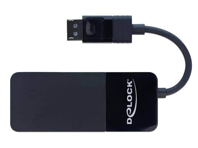 Delock 3-Port Signalsplitter DisplayPort - 3x HDMI Delock 3-Port Signalsplitter DisplayPort - 3x HDMI