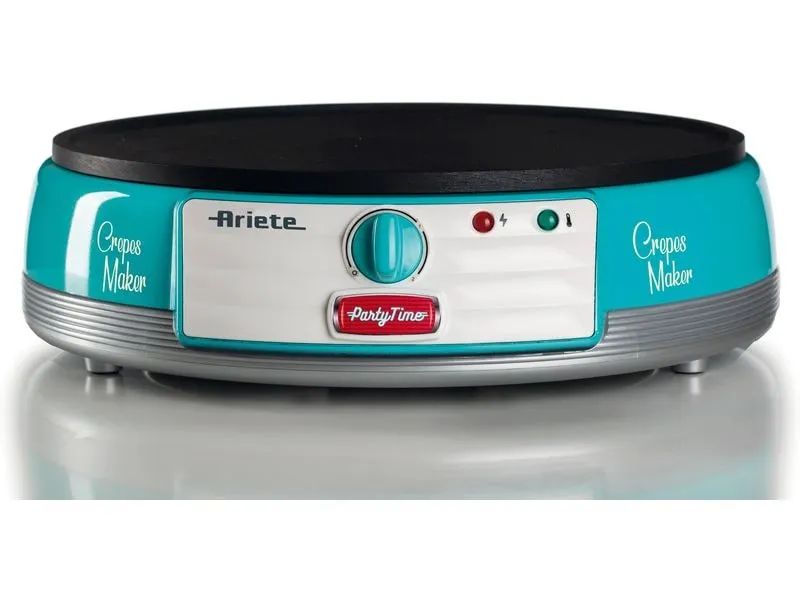 Ariete Crêpe Maker Party Time ARI-202-BL 1000 W, Blau