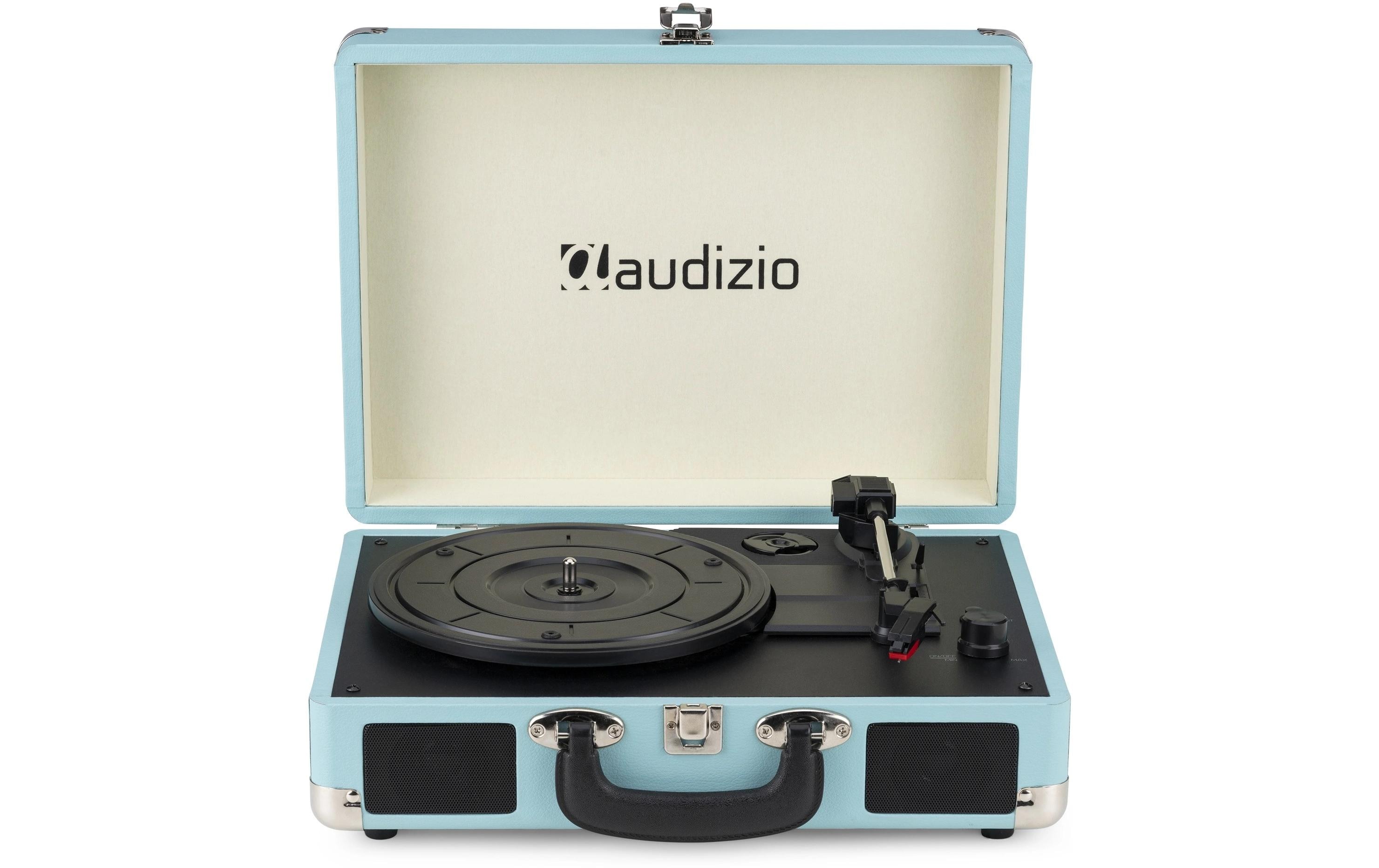 Audizio Plattenspieler mit Bluetooth RP116 Blau