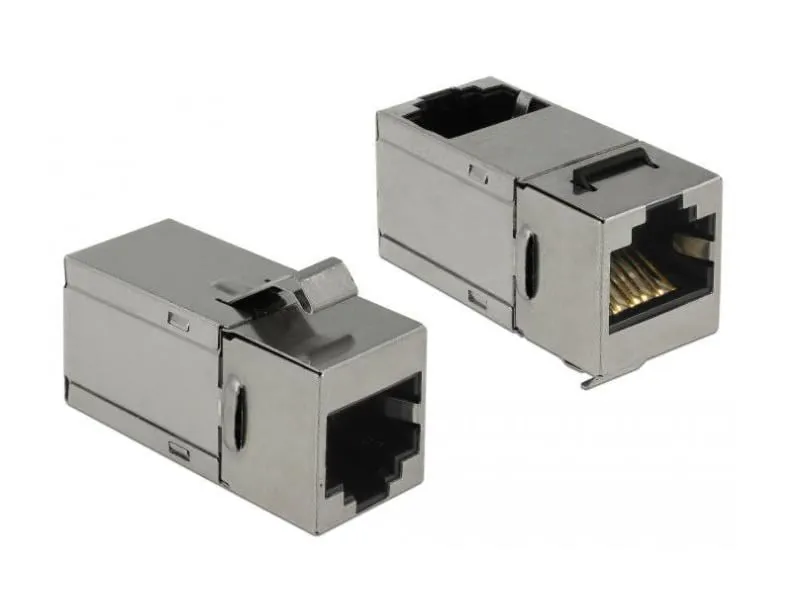 Delock Keystone-Modul RJ-45, Cat.6, 90° geschirmt Delock Keystone-Modul RJ-45, Cat.6, 90° geschirmt