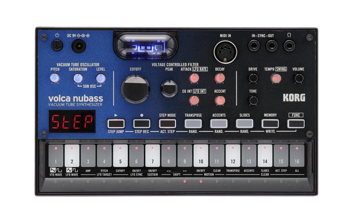 Korg Synthesizer volca nubass Korg Synthesizer volca nubass
