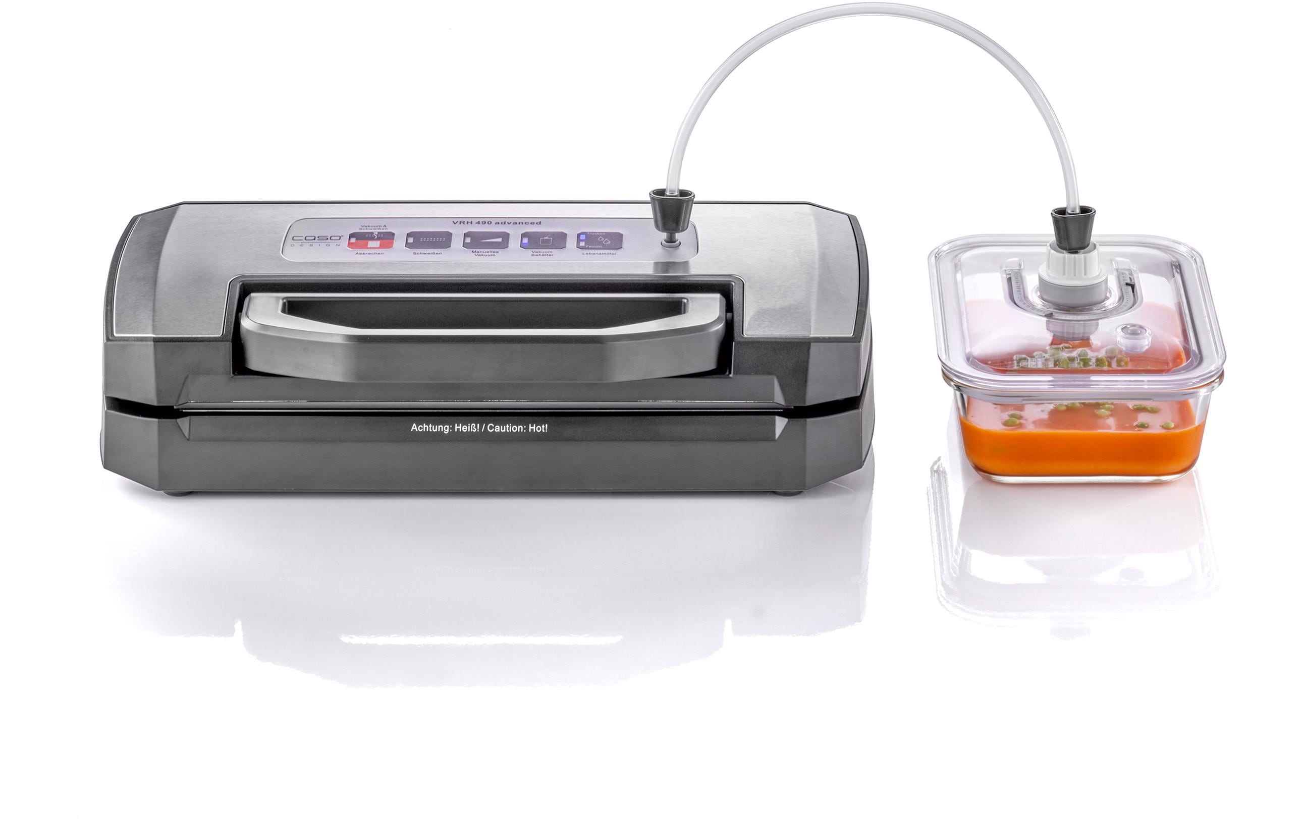 Caso Vakuumiergerät VR 490 Advanced Schwarz Caso Vakuumiergerät VR 490 Advanced Schwarz