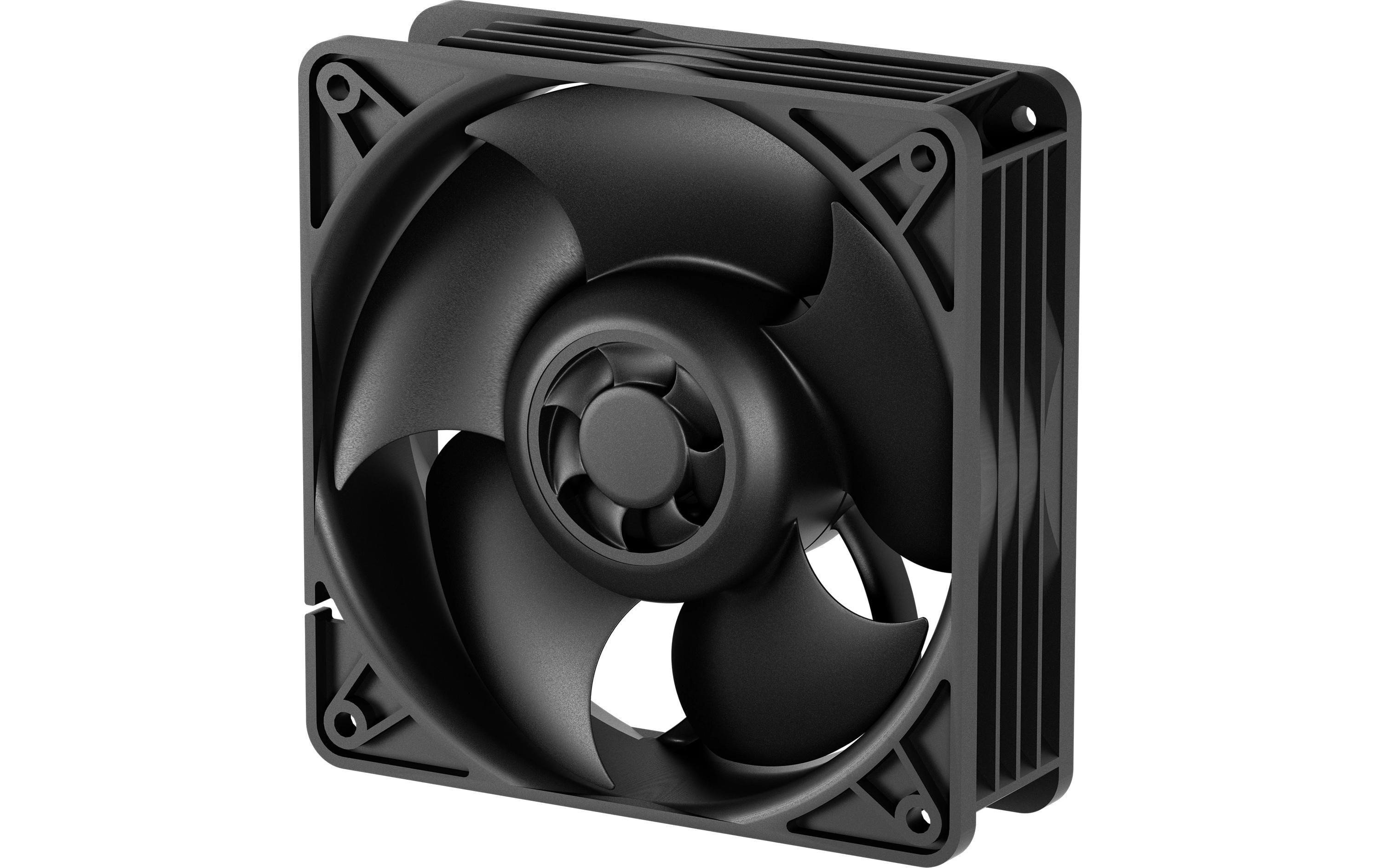 Arctic Cooling PC-Lüfter S12038-8K, 120 mm, 8000 RPM, Schwarz, 1 Stück Arctic Cooling PC-Lüfter S12038-8K, 120 mm, 8000 RPM, Schwarz, 1 Stück