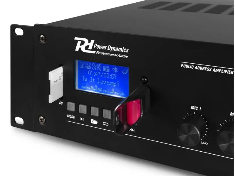 Power Dynamics Verstärker Pro PRM360 4-Zonen Mischer