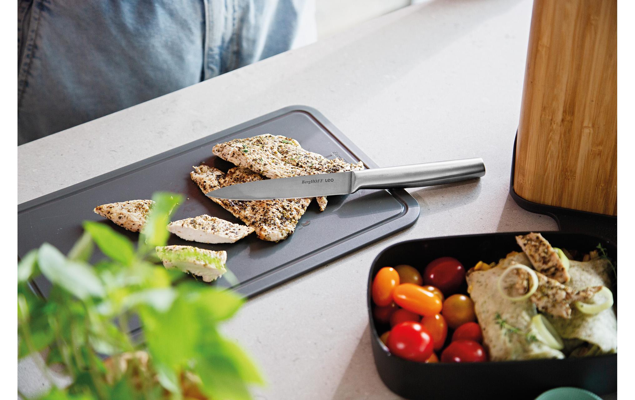 BergHOFF Messer-Set Leo Legacy 3-teilig Silber