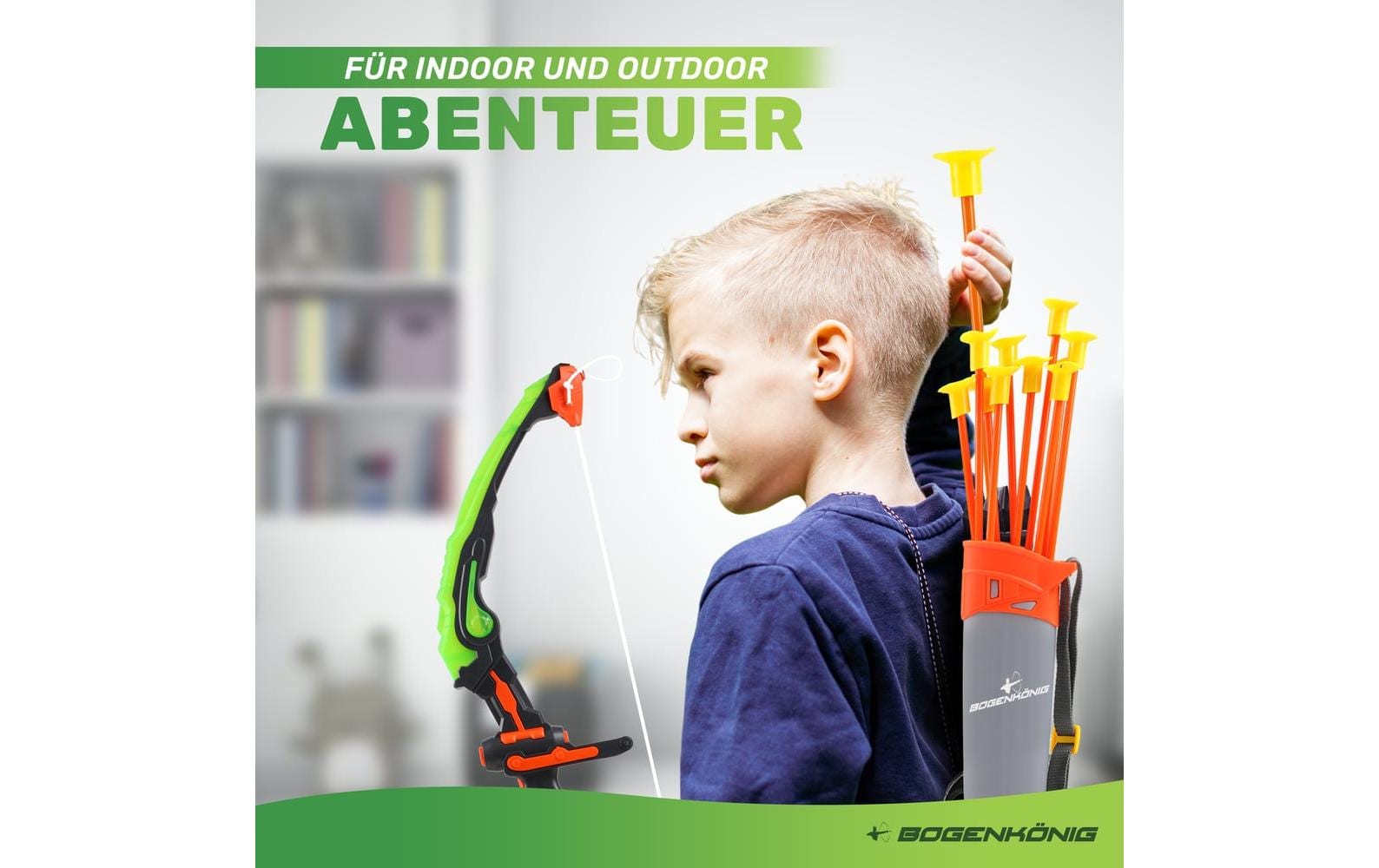 Bogenkönig Bogenschiess-Set leuchtend