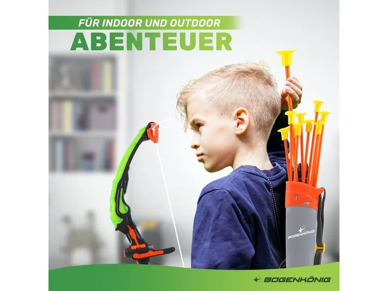 Bogenkönig Bogenschiess-Set leuchtend Bogenkönig Bogenschiess-Set leuchtend