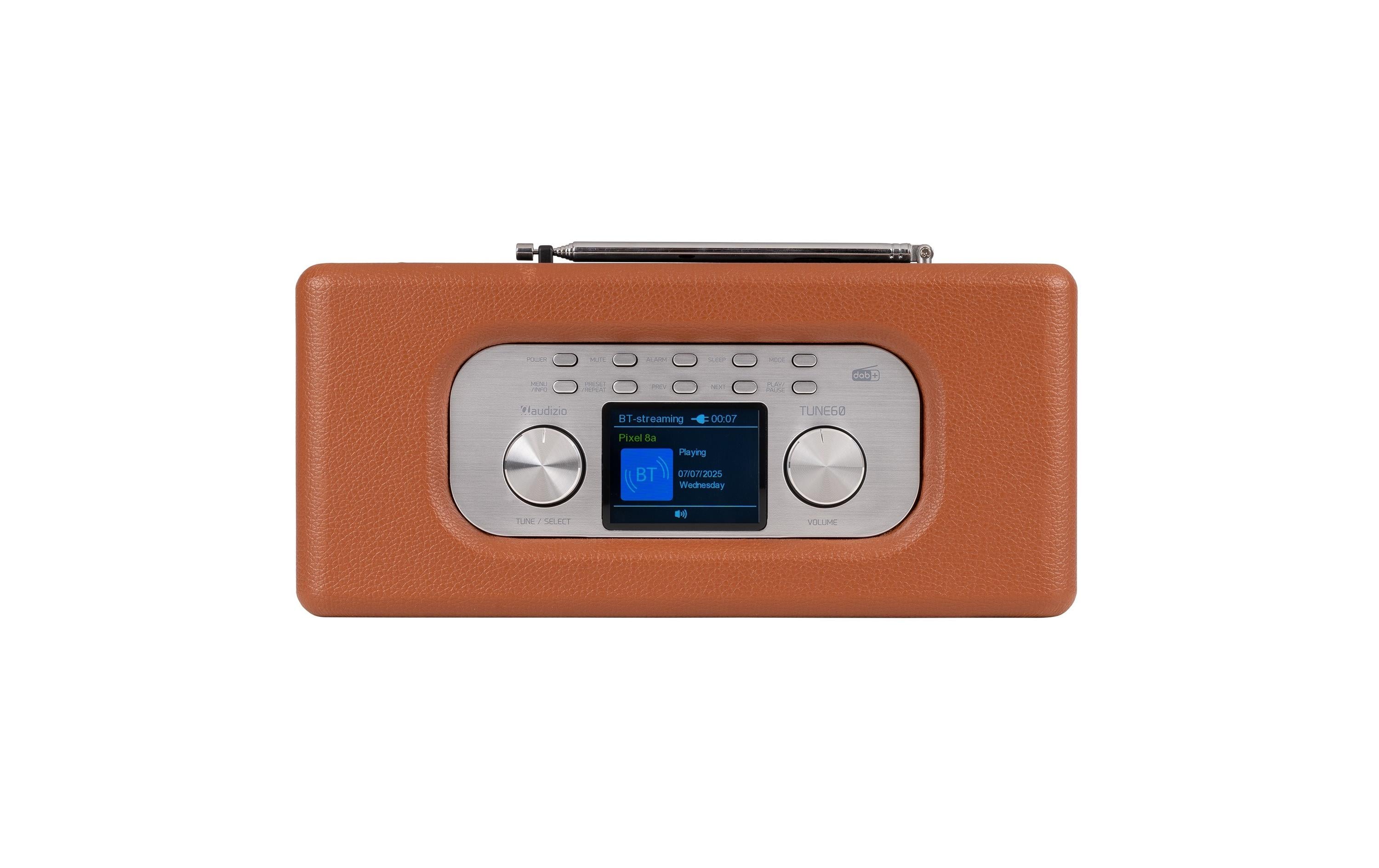Audizio DAB+ Radio Tune60 Braun