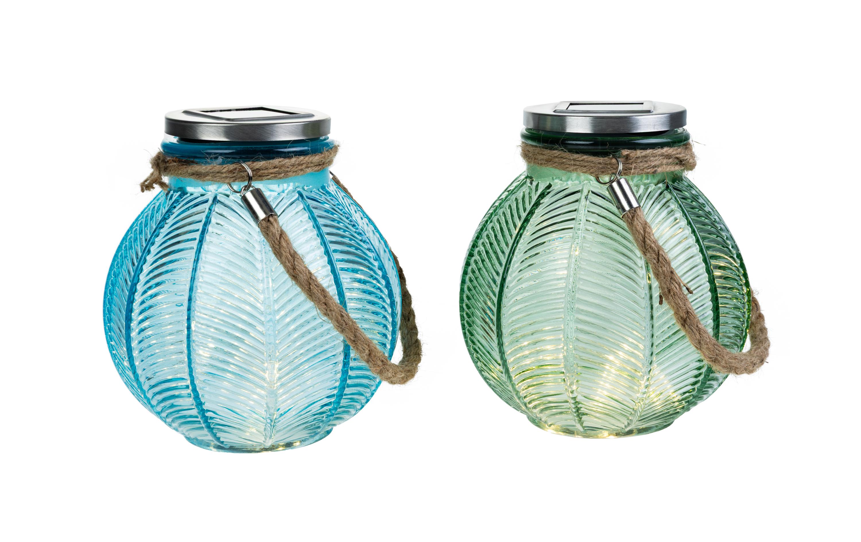 COCON Solar-Gartenleuchte, Blau